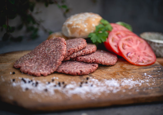 Grasfôret Aberdeen Angus Burger (180g), 5-pak